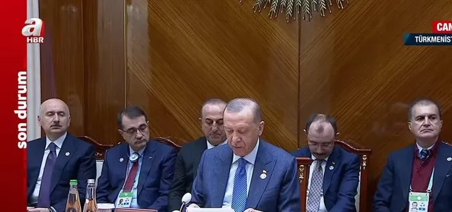 Son dakika: Avaza’da Üçlü Liderler Zirvesi: Gündem Türkmen gazı! Başkan Erdoğan’dan önemli açıklamalar: Nakli başlamalı