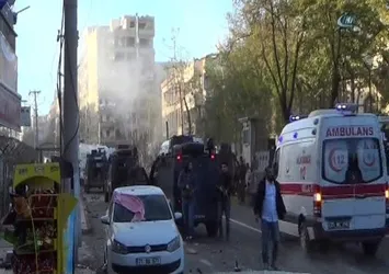 Diyarbakır'daki patlamadan ilk görüntüler