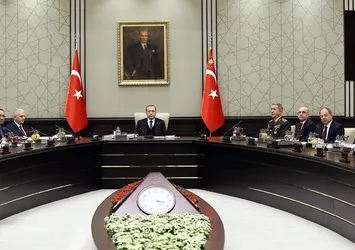 Milli Güvenlik Kurulu, Cumhurbaşkanı Erdoğan başkanlığında toplandı