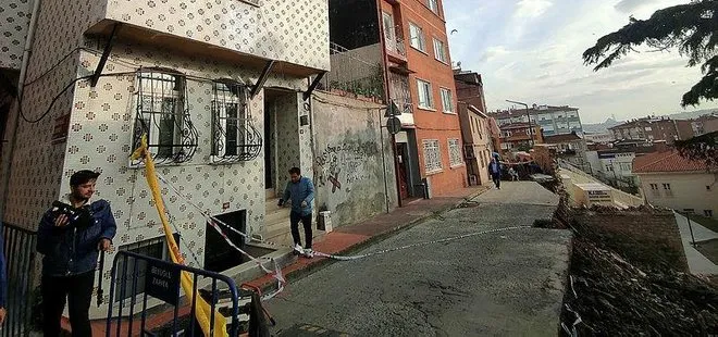 İstanbul’da facianın eşiğinden dönüldü! İstinat duvarı okul bahçesine yıkıldı