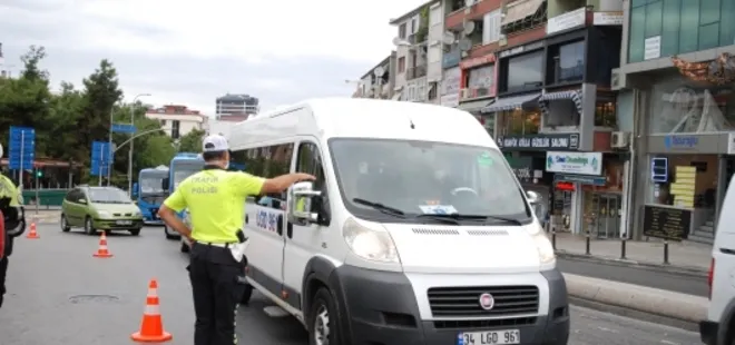 Üsküdar'da okul servisleri denetlendi