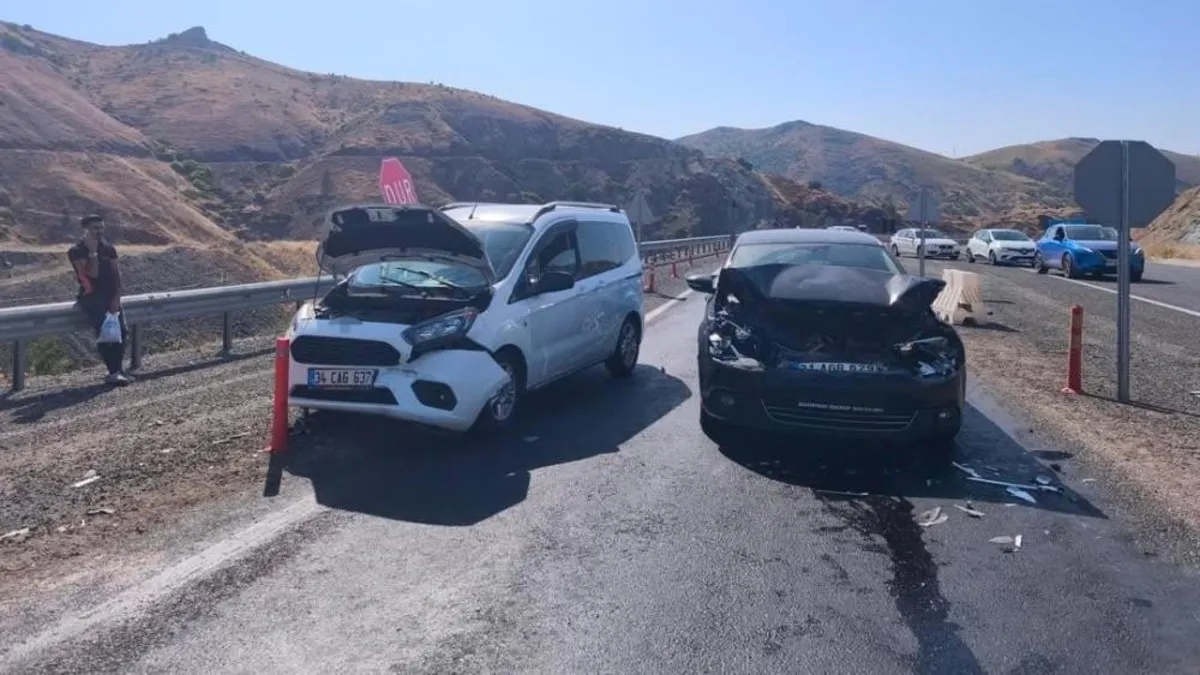 Elazığ zincirleme trafik kazası: 1 yaralı