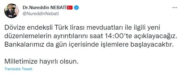 Son dakika: TL mevduatında yeni düzenleme | Hazine ve Maliye Bakanı Nureddin Nebati duyurdu - 2