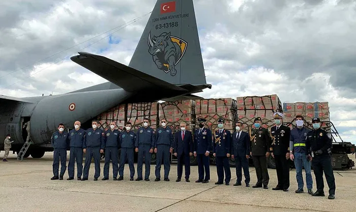 Türkiye’nin ABD’ye gönderdiği yardım uçağı iniş yaptı