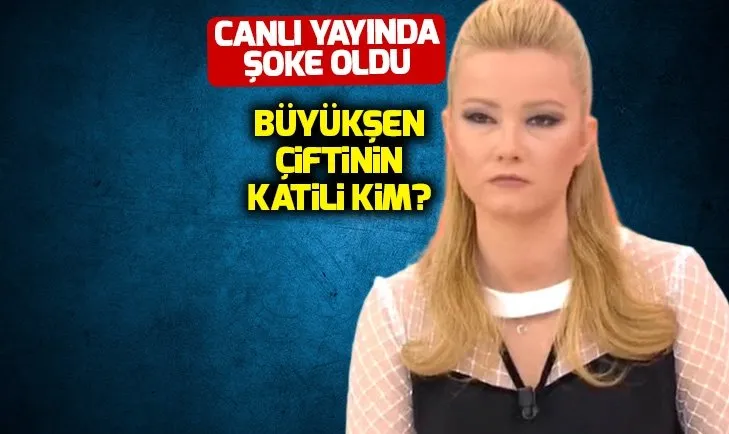 Müge Anlı canlı yayında gerildi! Necla ve Metin Büyükşen'i kim öldürdü?