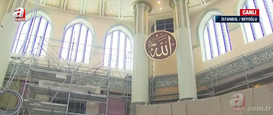 Son dakika: Taksim Camii ne zaman ibadete açılacak? Çalışmalar şu an ne aşamada? A Haber Taksim Camii'nde 6
