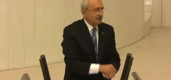 CHP Genel Başkanı Kemal Kılıçdaroğlu şirazeyi kaydırdı: Gazi Meclis’te ahlak dışı el hareketi!
