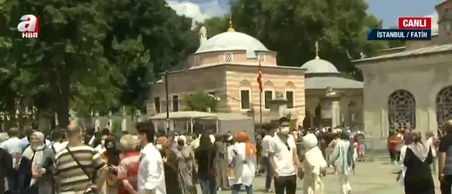 1627033737795.jpg Yarın Ayasofya-i Kebir Camii'nin ibadete açılışının yıl dönümü! - 4