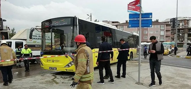 İstanbul’da feci kaza! Tırla İETT birbirine girdi! Ağır yaralılar var