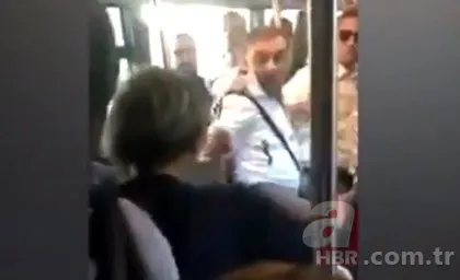 İstanbul’da metrobüste ilginç olay! Kadın kendisini uyaran adama saldırdı!