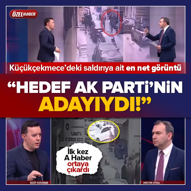 Küçükçekmece’deki saldırı ile ilgili yeni görüntüler