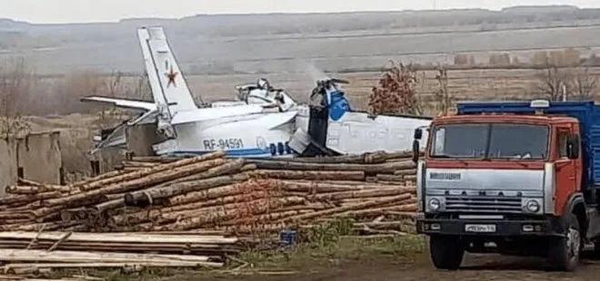 Son dakika! Tataristan’da uçak düştü: 16 ölü