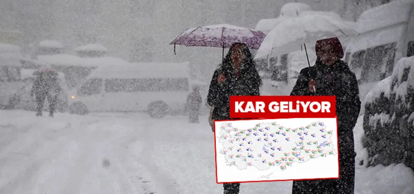 Kar İstanbul'un kapısına dayandı! İşte 5 günlük hava durumu tahmini! Hafta sonu hava nasıl olacak? Hangi illere kar yağacak?