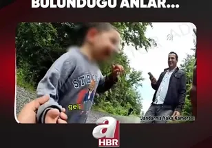 KAYIP ÇOCUĞUN BULUNDUĞU ANLAR