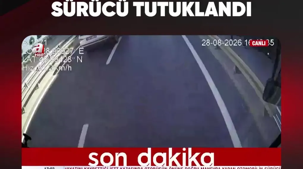 KAZAYA NEDEN OLAN SÜRÜCÜ TUTUKLANDI