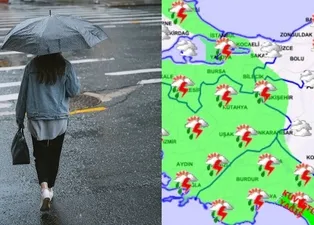 Hafta sonu hava nasıl olacak? MGM’den kuvvetli sağanak uyarısı: Hava bir ısınıp bir soğuyacak!