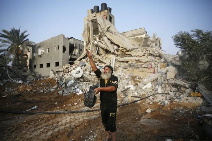 Bu feryadı duyun artık! Gazze harabe kente döndü
