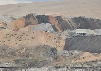 Kahramanmaraş toprak döküm sahasında göçük!