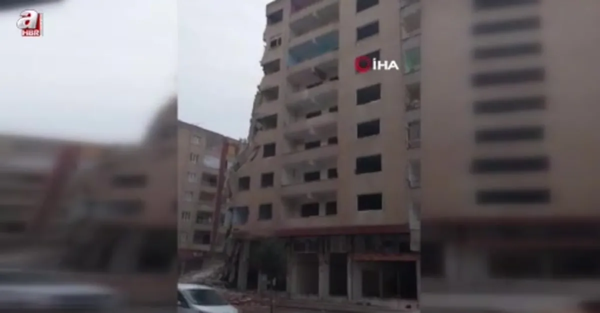 Hasarlı bina uyuşturucu yuvası oldu