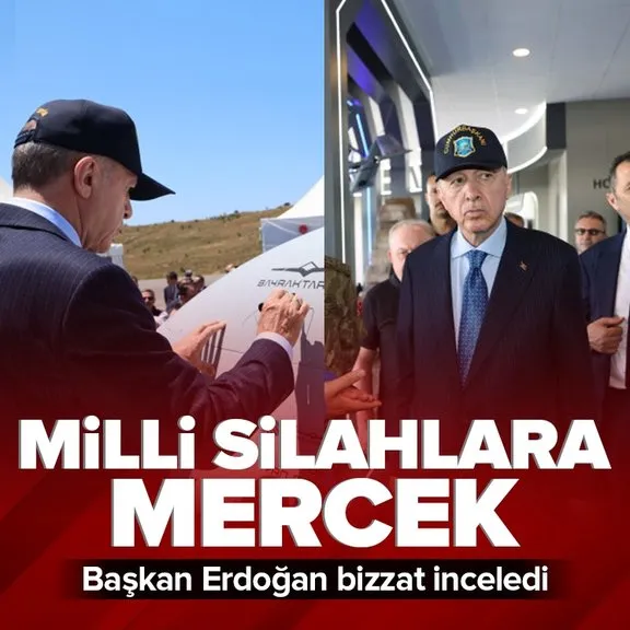Başkan Erdoğan’dan Efes-2024 Tatbikatı sonrası yerli ve milli silahlara yakından inceleme
