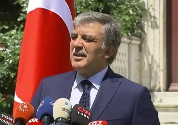 Abdullah Gül aday olmadığını açıkladı