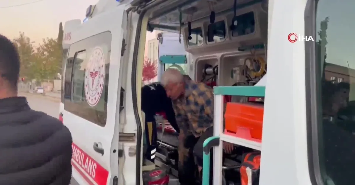 Başına kolon demiri düşen işçi yaralandı