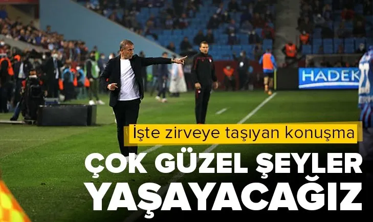 Trabzonspor’dan dikkat çeken video! İşte Karadeniz Fırtınası’nı zafere taşıyan konuşma