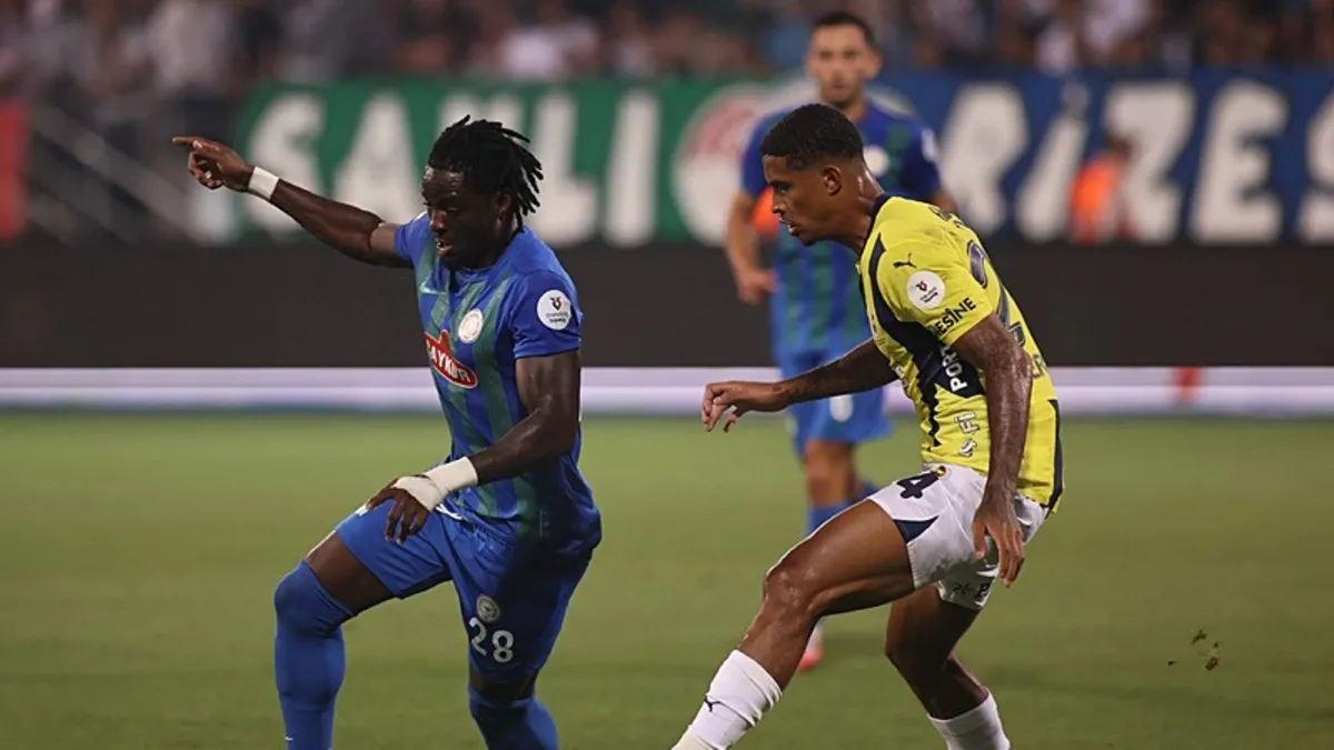 Kanarya zorlu deplasmanda! Çaykur Rizespor-Fenerbahçe maçının muhtemel 11'leri