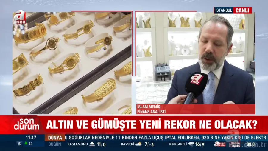Altın uçuşta: Gramda yeni hedef 8.000 TL! İslam Memiş net konuştu: Alım fırsatı yolda 6