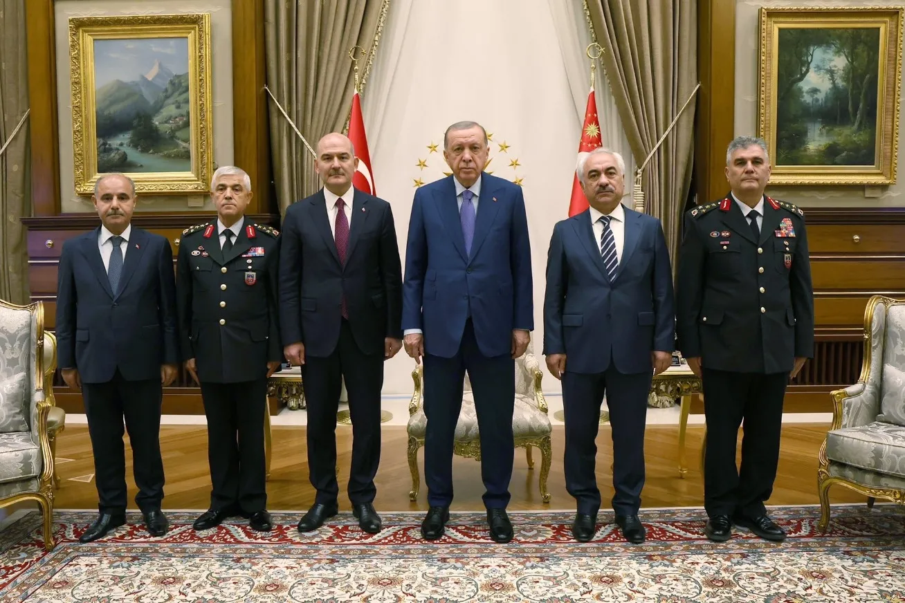 Başkan Erdoğan, İçişleri Bakanı Soylu ve beraberindeki heyeti kabul etti