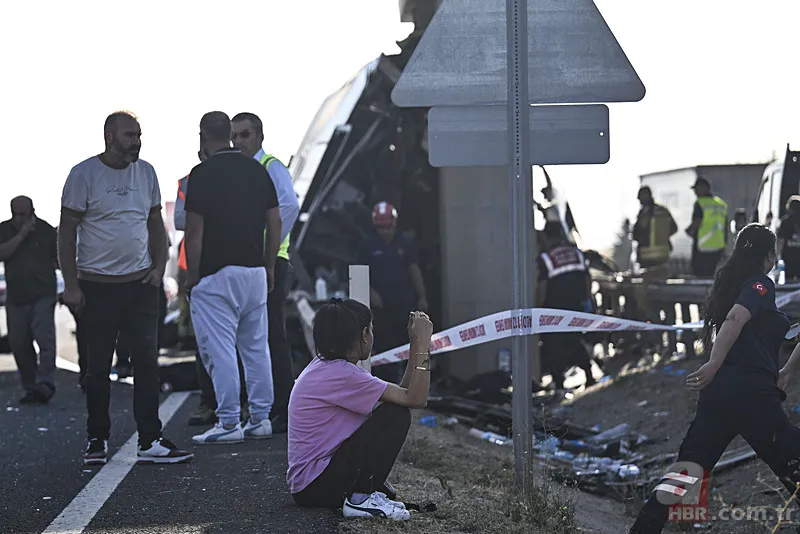 Ankara'da katliam gibi kaza! Yolcu otobüsü köprünün ayağına saplandı | Kahreden detay ortaya çıktı 5