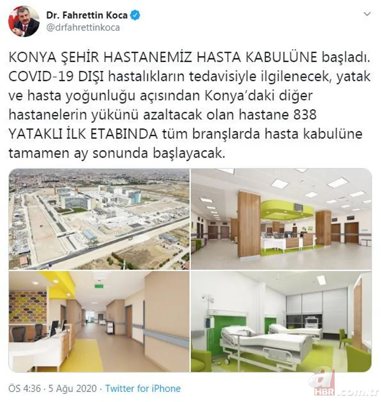 Konya Şehir Hastanesi hizmete başladı 20