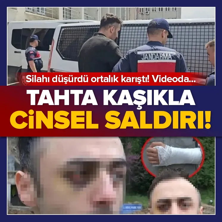 Tahta kaşıkla cinsel saldırı! Videoyu izledi ve...