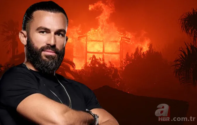 Survivor Turabi'nin Los Angeles'taki evi ve arabası küle döndü! 1