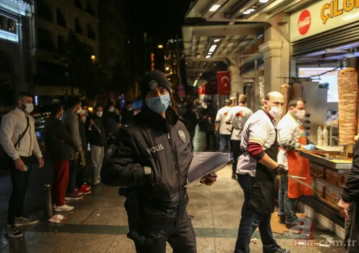 Sokağa çıkma kısıtlaması başladı Taksim turistlere kaldı