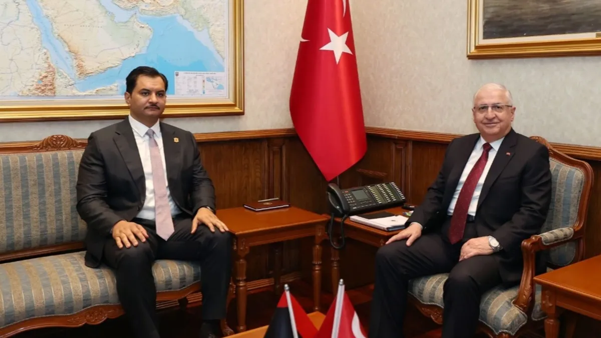 Bakan Güler Orgeneral Saddam Hafter ile görüştü!