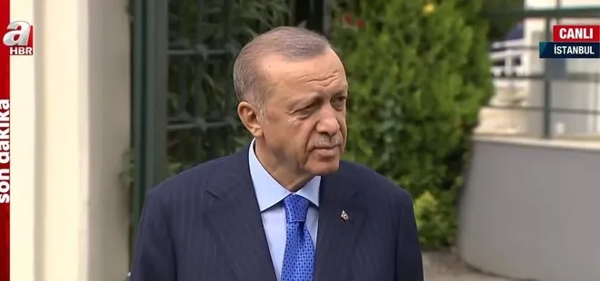 Son dakika: Başkan Recep Tayyip Erdoğan, cuma çıkışı önemli açıklamalarda bulundu