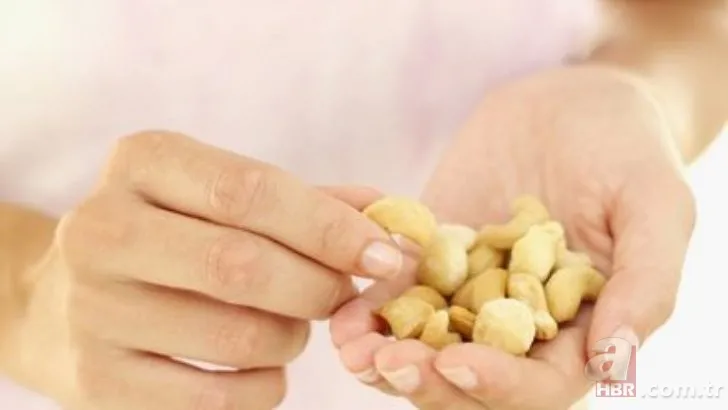 Kaju gebelikte gerekli çinkoyu içeriyor... 10