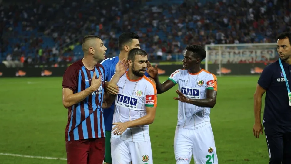Trabzonspor - Alanyaspor maçından kareler