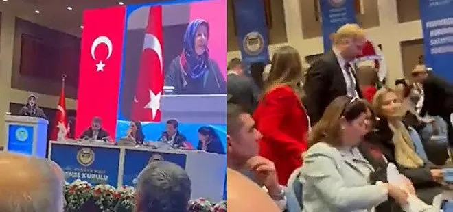 Türkiye Barolar Birliği’nin toplantısında başörtüsü hazımsızlığı! Salonu terk ettiler