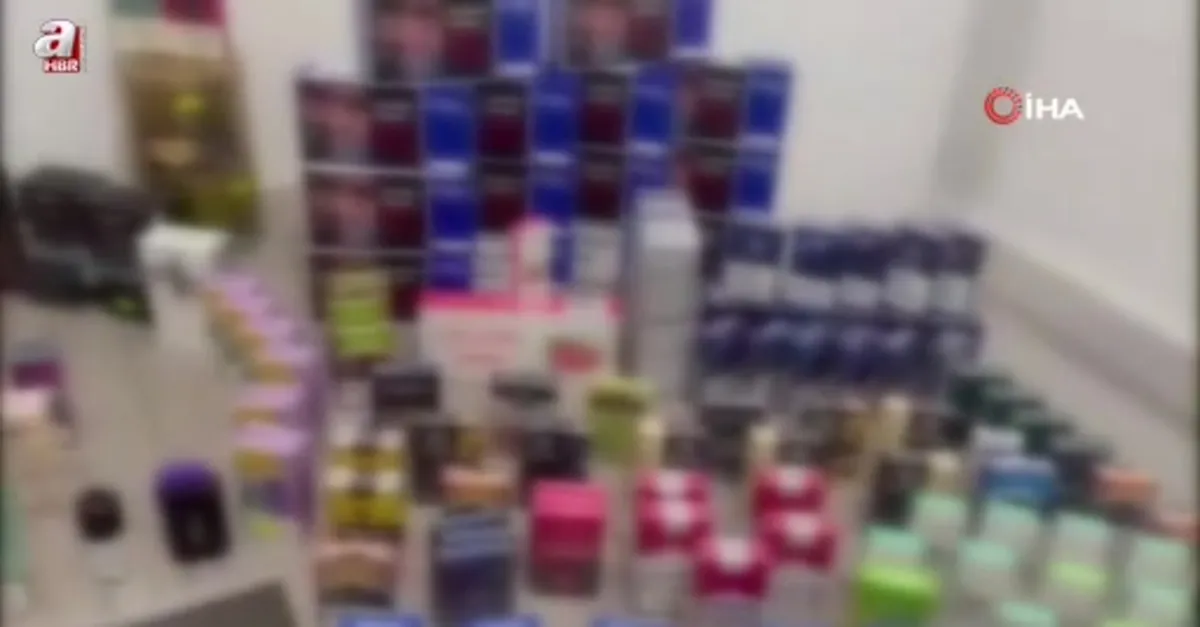 17 bin 800 adet makaron ele geçirildi