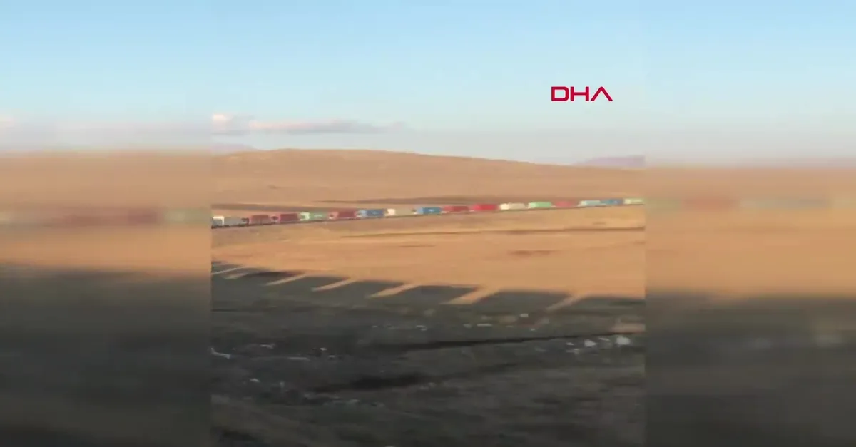 Çin'den gelen ilk yük treni, Türkiye'ye ulaştı