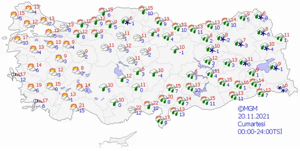 İstanbul ve Ankara'ya kar yağacak mı? 5 günlük hava durumu! Meteoroloji'den yağmur ve kar uyarısı - 10