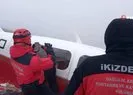 Here is the moment when the teams reached the plane