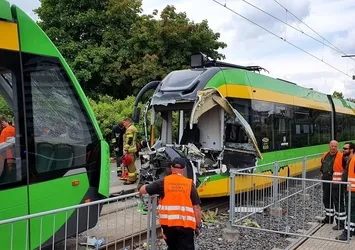 Polonya'da tramvay kazası! 5'i ağır 31 kişi yaralandı