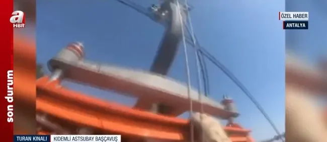 Teleferikte kurtarma operasyonu nasıl yapıldı? Kurtarma anları ilk kez A Haber’de