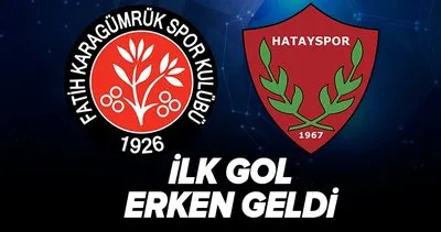 Fatih Karagümrük-Hatayspor: 1-1 | MAÇ SONUCU