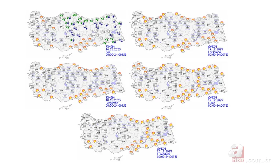 Kuzeyden çifte soğuk dalgası: Güneşi gören aldanmasın! İstanbul'a kar uyarısı 15