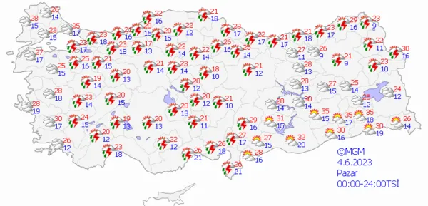 1685544622537.png Haziran ayı yağmurla başlıyor! Meteoroloji'den çok sayıda ile son dakika uyarısı! İstanbul Ankara İzmir hava durumu... - 7