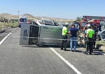 Nevşehir'de feci kaza! 1 ölü 4 yaralı